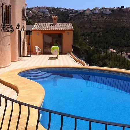With 3 Bedrooms In Teulada, With Wonderful Sea View, Private Poo Villa